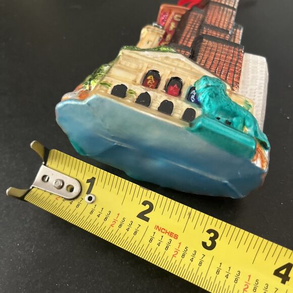 EUC Kurt S. Adler Noble Gems City Scapes CHICAGO Glass Christmas Ornament 2014 - Picture 8 of 10